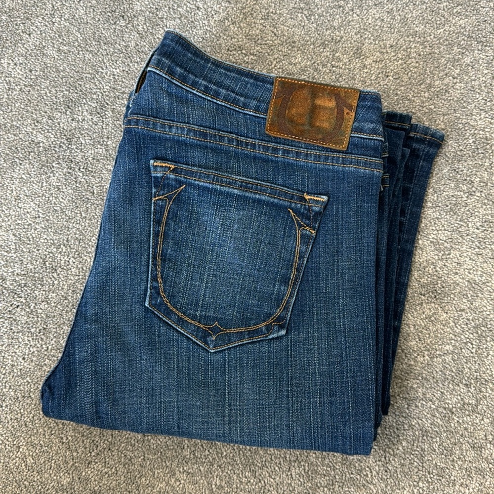 True Religion Lowrise flare jeans